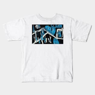 Forest Path at Night Kids T-Shirt